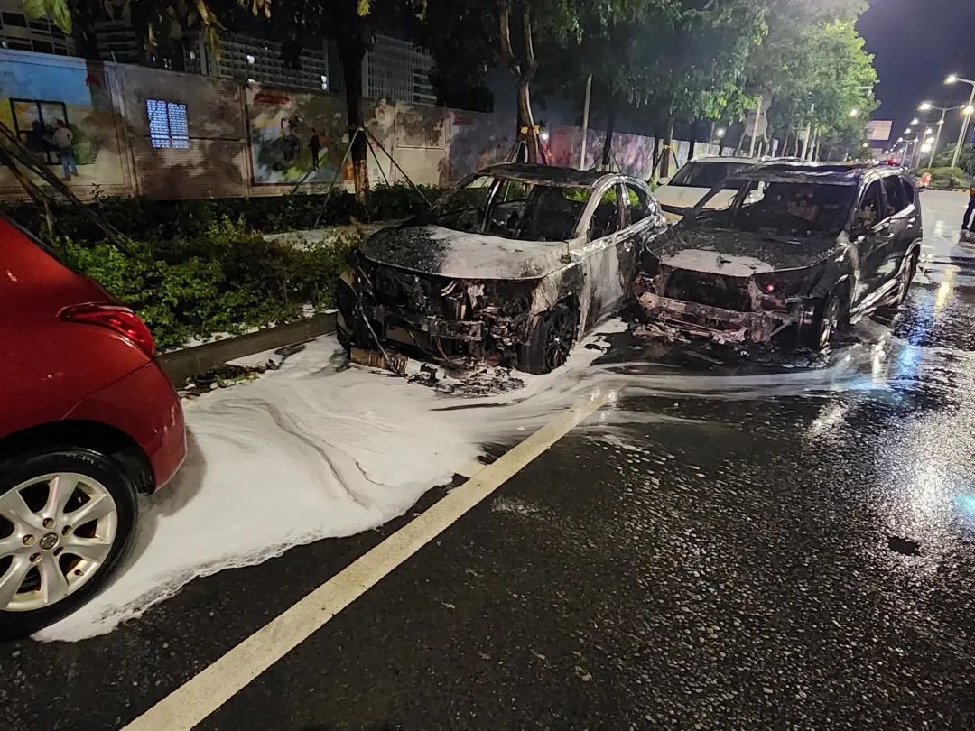 男子深夜纵火烧毁他人辆车,老人因矛盾深夜纵火烧车后续