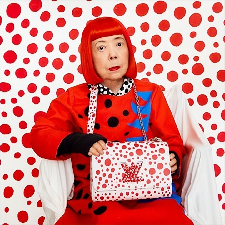 louisvuitton新包,lv联名草间波点包