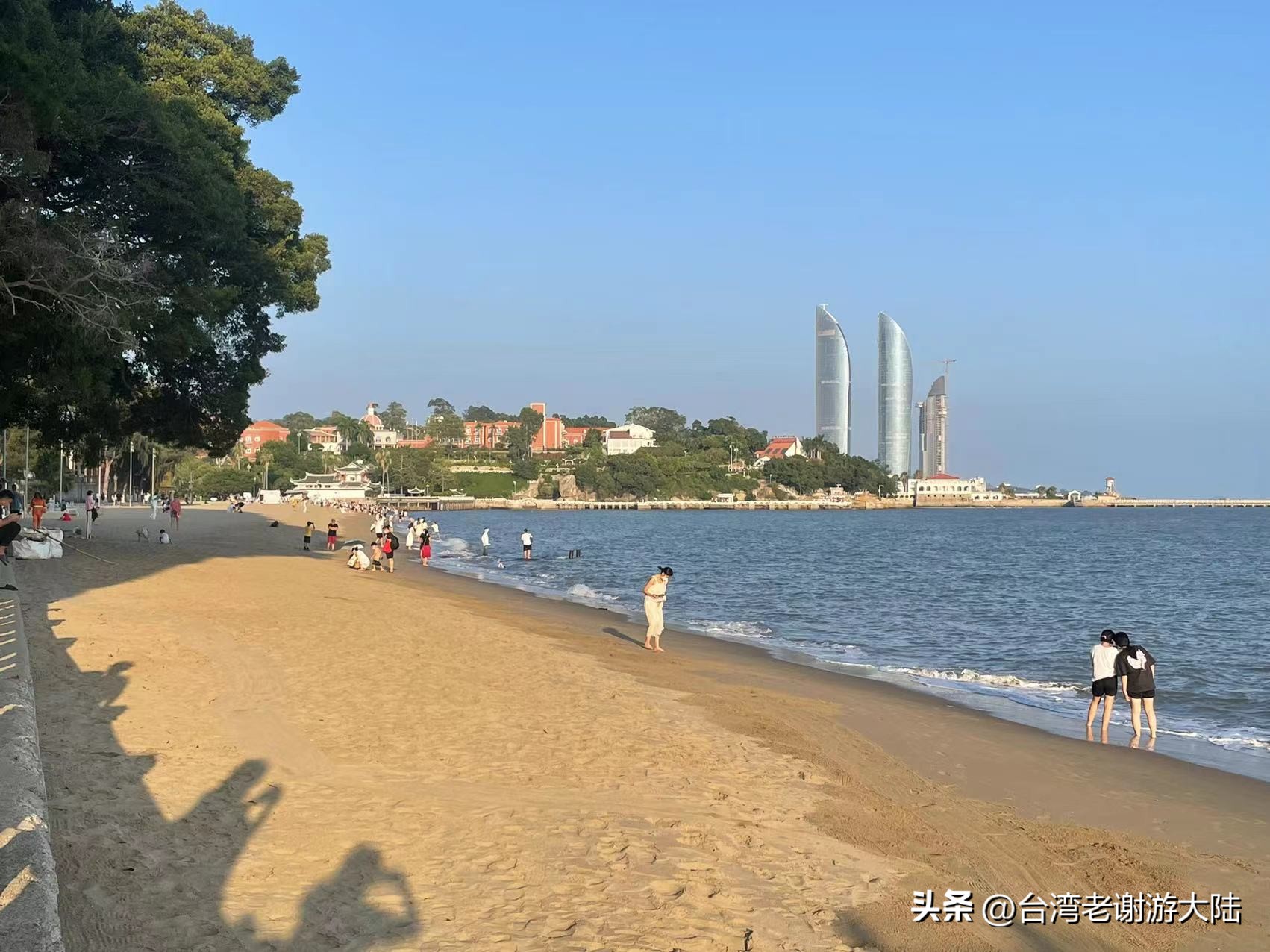 厦门鼓浪屿海上看金门,厦门旅游住鼓浪屿攻略