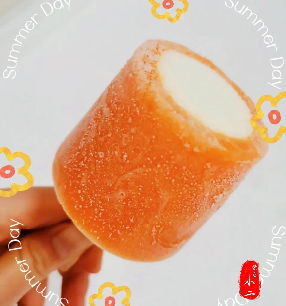 北京的老冰棍,老北京冰棍橙子味