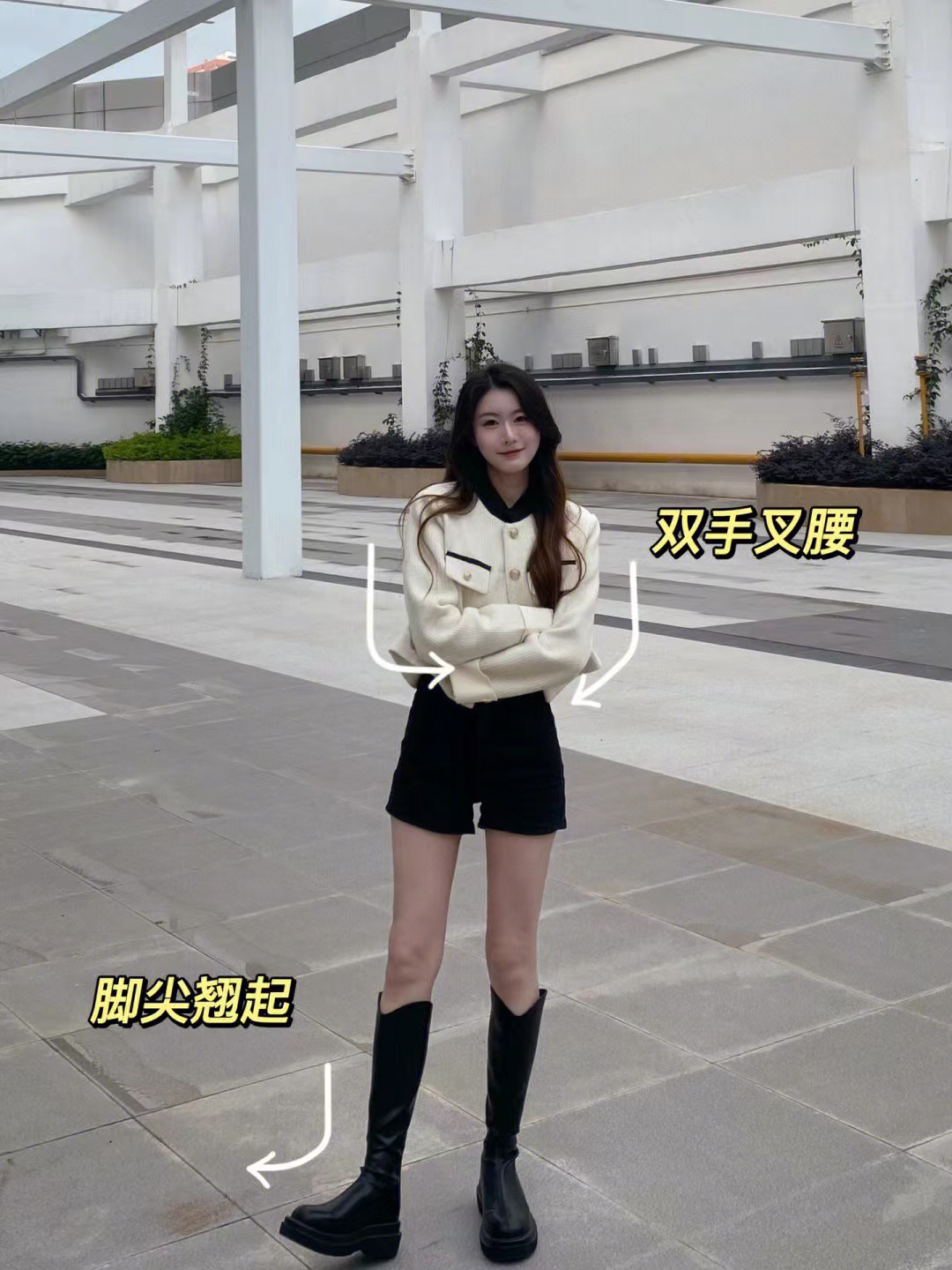 拍照动作怎么摆最好看站姿女生,很酷的拍照姿势女生站姿