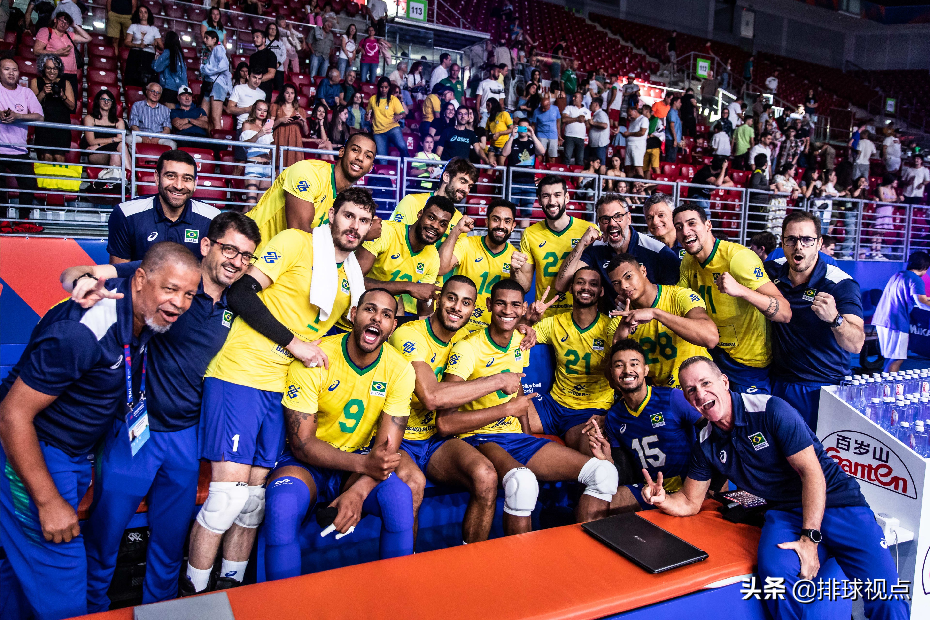 世界男排联赛巴西3:0伊朗，不幸折损一员大将——世界杯MVP阿兰