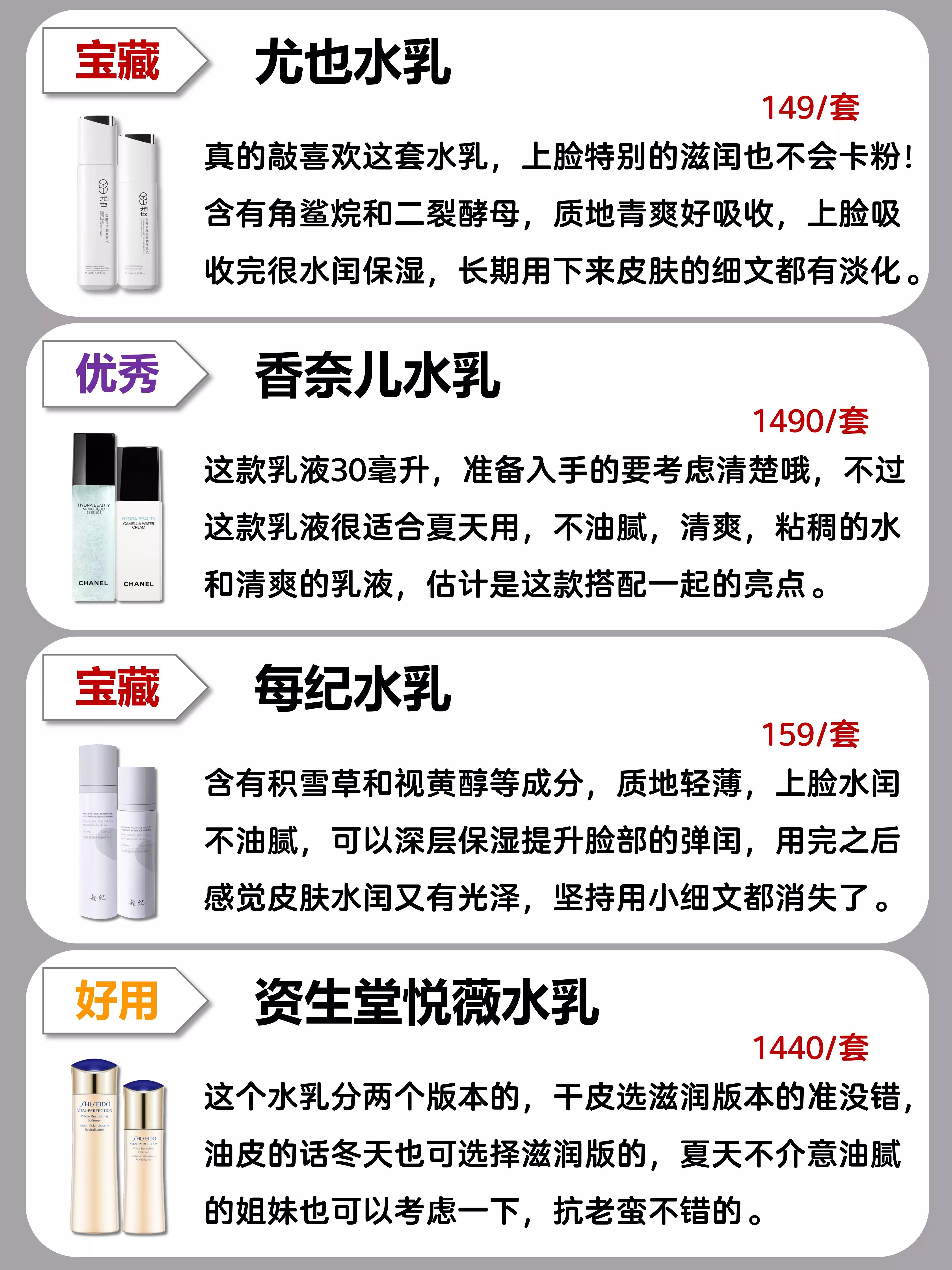 十大公认好用的水乳国货,好用的国货水乳排行榜前十强