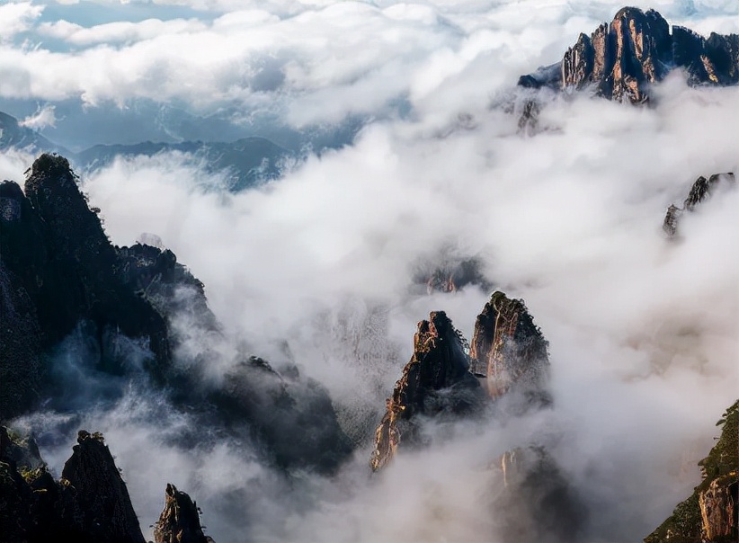 黄山西海神奇的大自然奇观,黄山西海大峡谷引外国网友惊叹