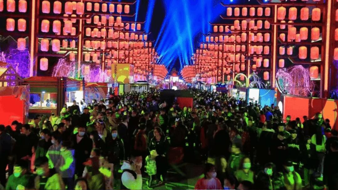 西安大唐不夜城网红风景,大唐不夜城网红景区