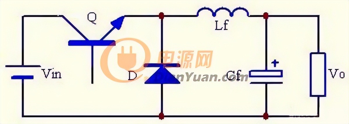 buck电路的电路拓扑结构,buck拓扑电路时序图