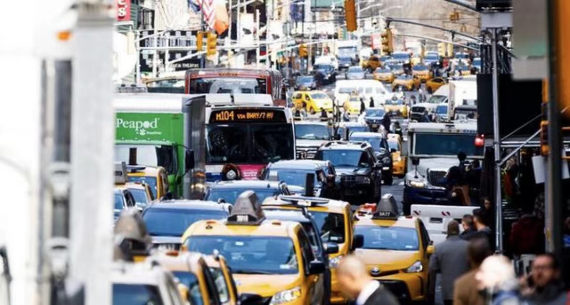 美国纽约发布交通拥堵费征收方案,美国纽约交通拥堵费