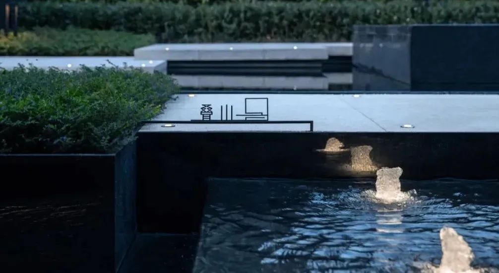 自然跌水景观,水幕瀑布跌水景观效果图