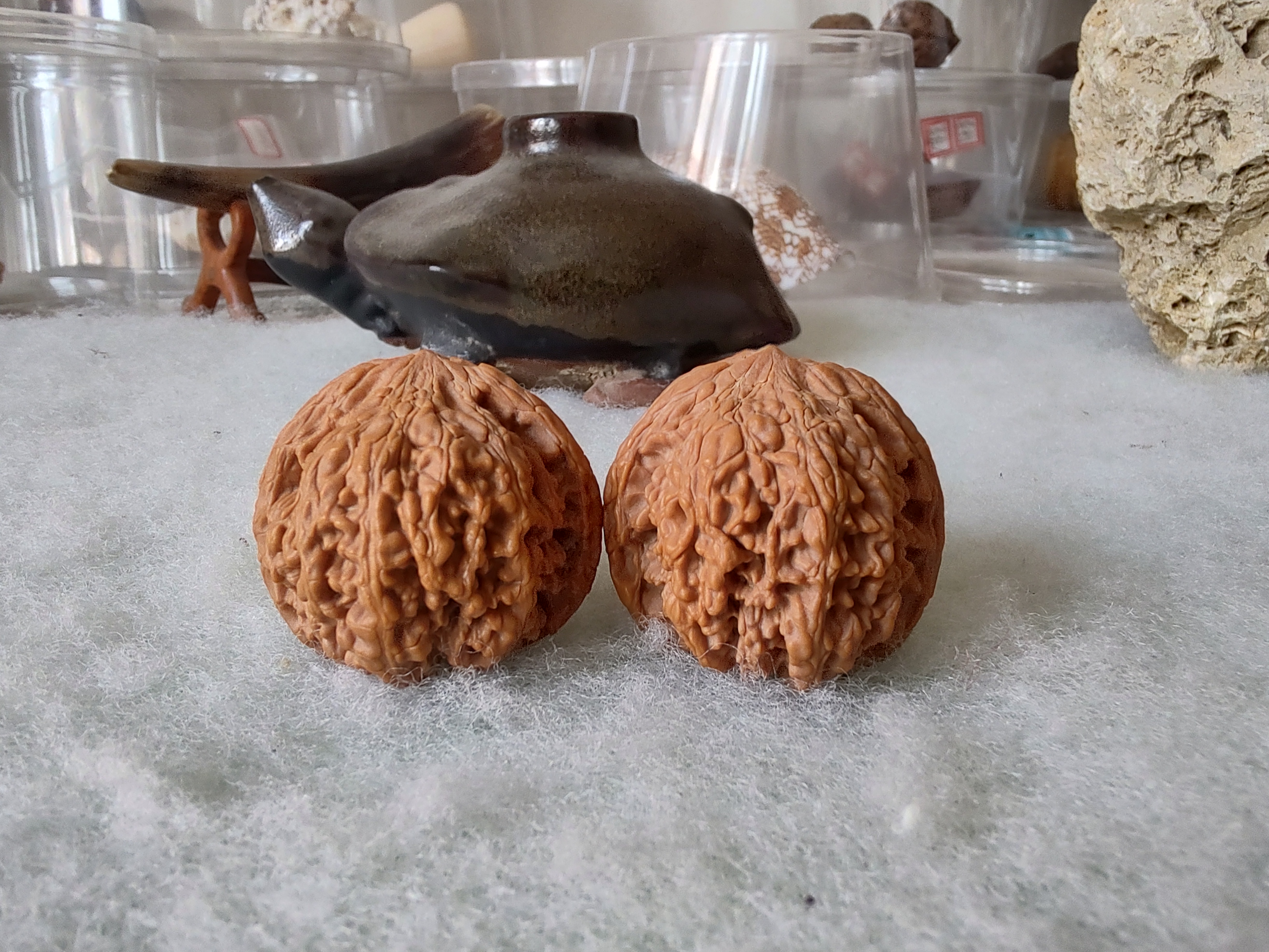 风氏文玩收藏馆：听核商说“和尚头”是打了药“满天星”