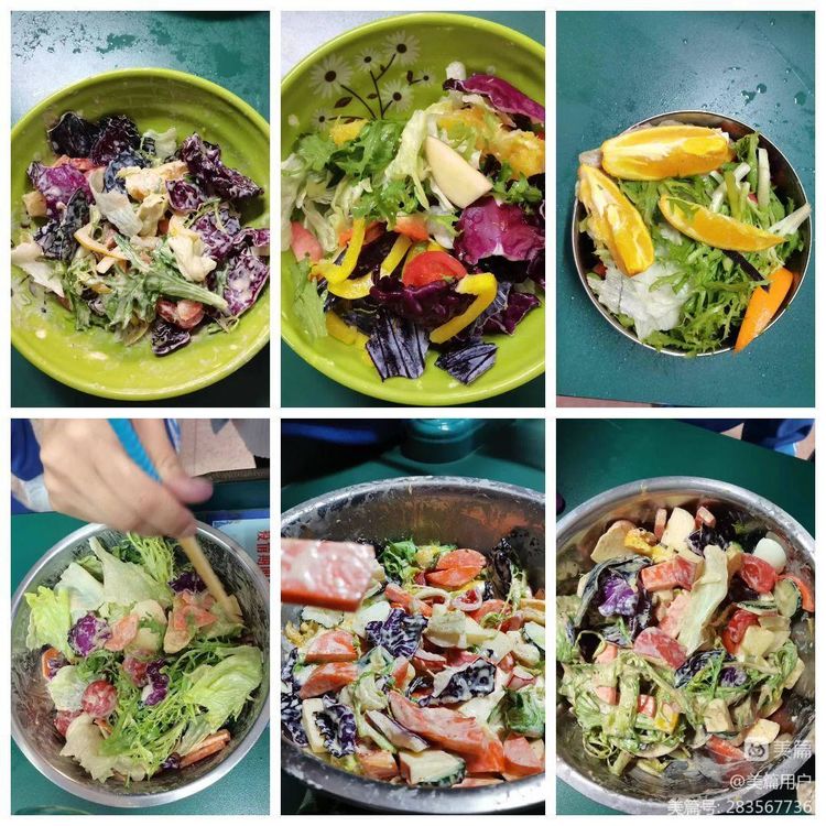 英语制作蔬菜沙拉过程,制作水果沙拉英语公开课