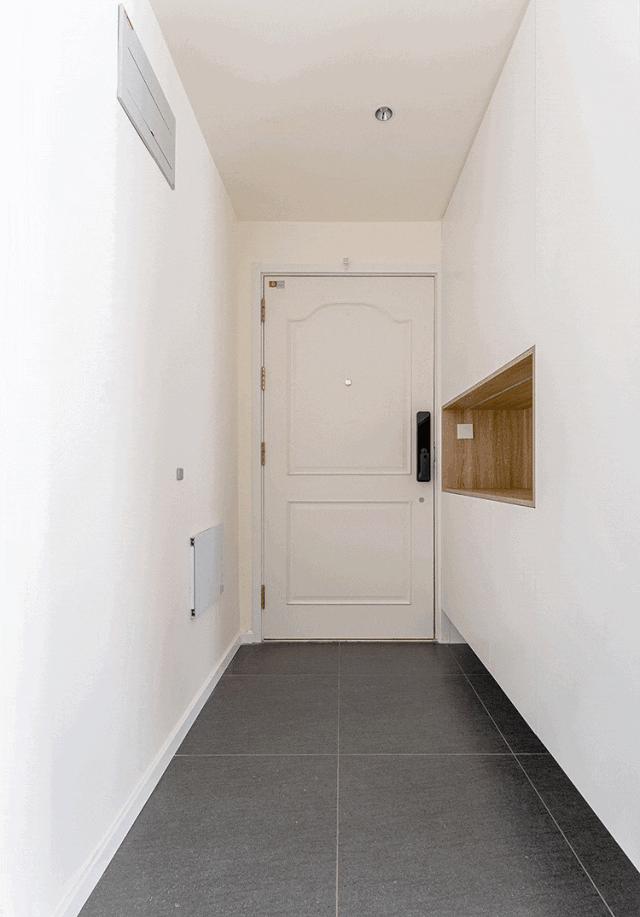 110平三室一楼,三室一厅砸掉一个房间