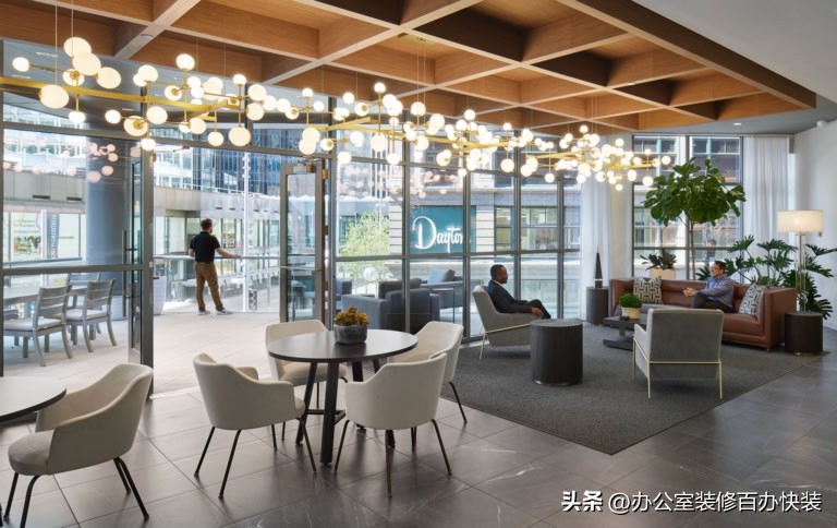 银行办公室墙面装修设计,银行办公室装修