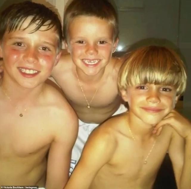 贝克汉姆家族成员近照,贝克汉姆21岁大儿子成豪门女婿