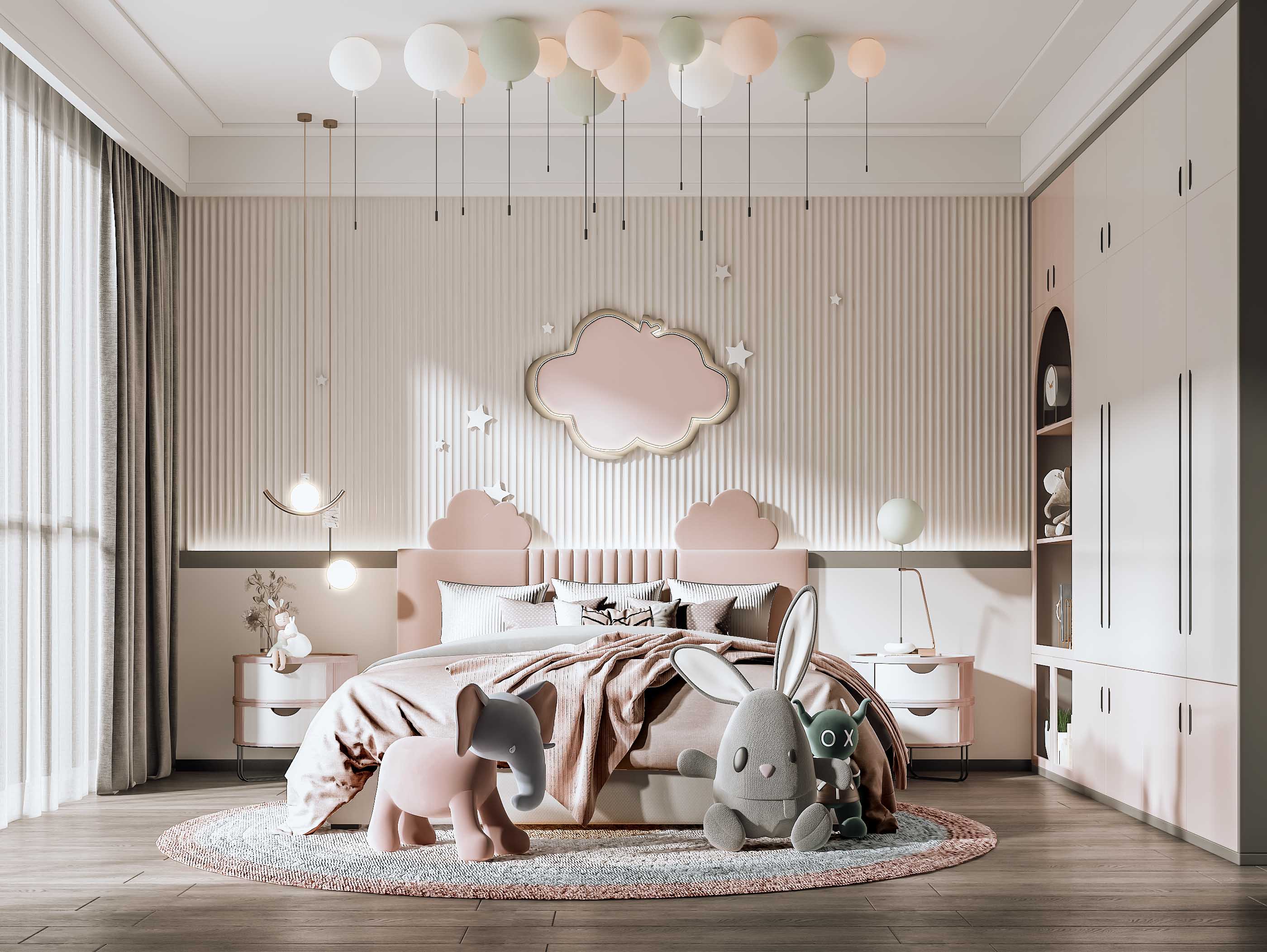 最经典的儿童房设计方案,真正的儿童房设计图