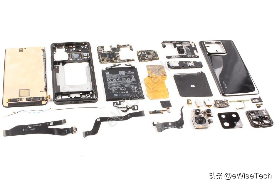 小米13pro拆解评测,小米13pro背板拆解图