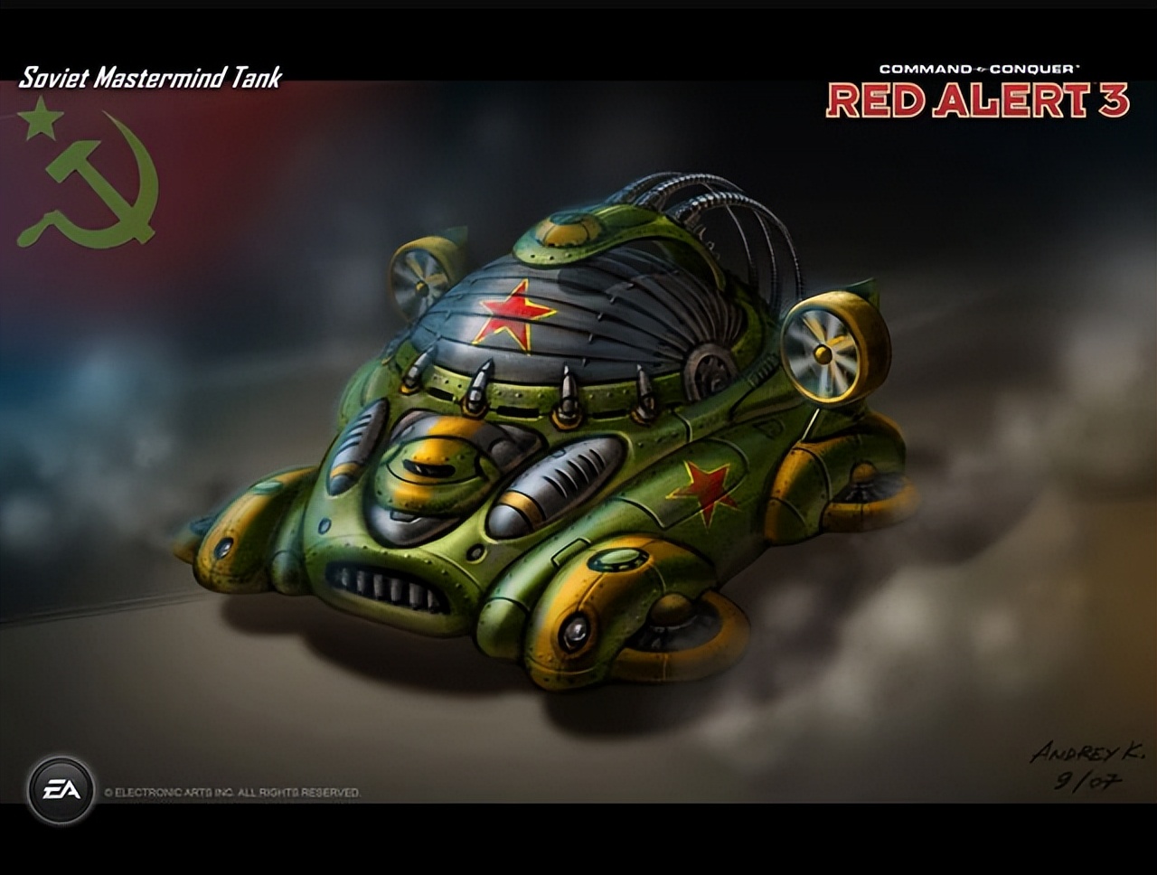 红色警戒3苏联基洛夫飞艇,红色警戒3苏联钢铁洪流