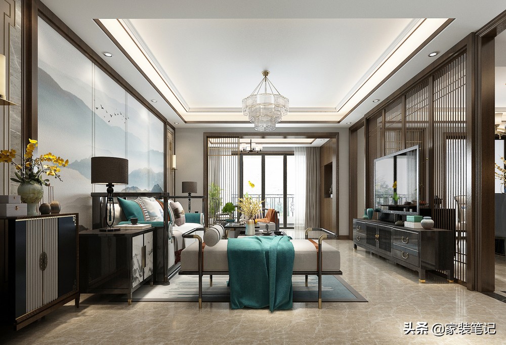 厦门装修风格好看的房子,厦门新中式极简轻奢风格装修