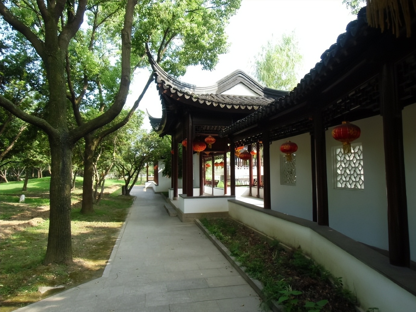 系列文章：（七）杏花苑景区中修建大廻廊（诗碑廊）