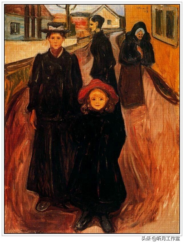 挪威艺术家爱德华·蒙克,挪威表现主义画家爱德华·蒙克