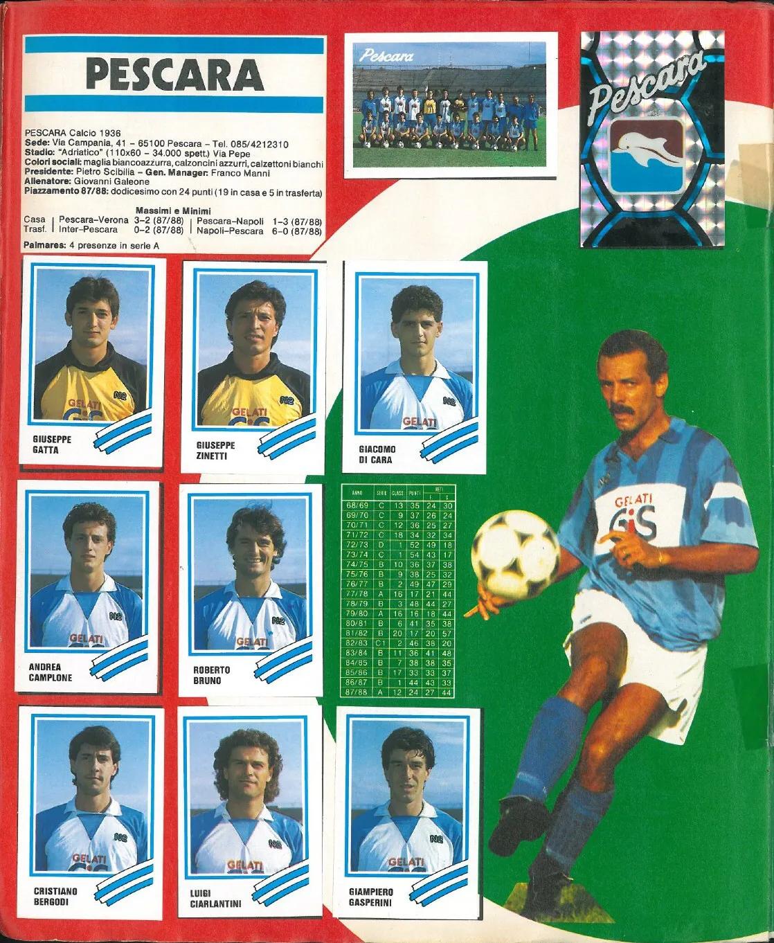 「忆意甲」一本意大利足球画册带你回顾1988/89赛季意甲联赛