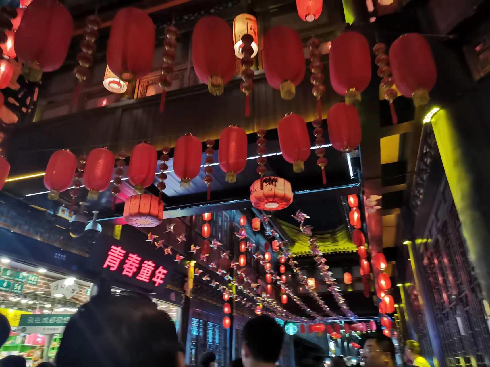 成都锦里古街美食一条街图片,成都锦里美食街旅游攻略路线