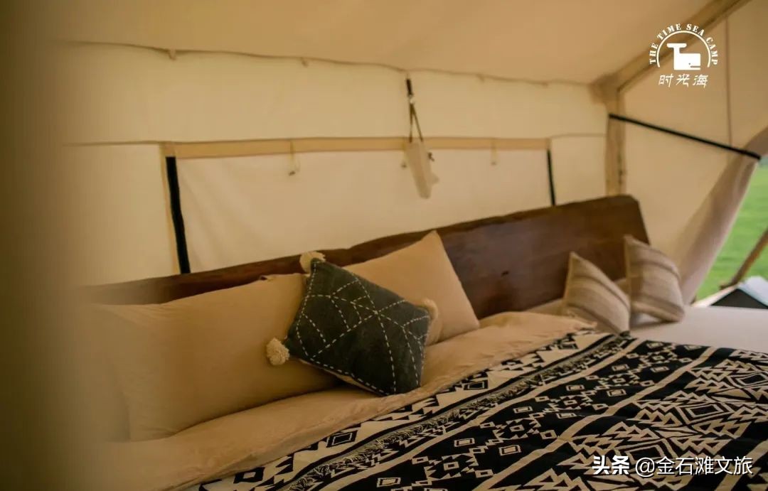 在金石滩时光海格调营地枕着星空入眠！