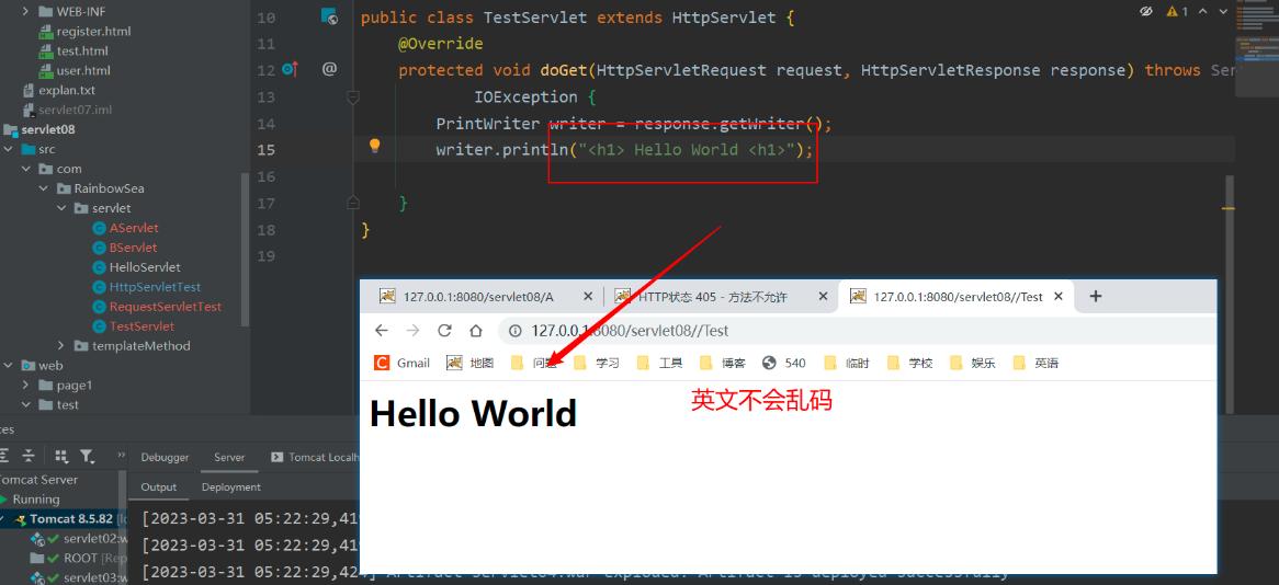httpservlet处理请求的方法,httpservlet中处理get请求的方法