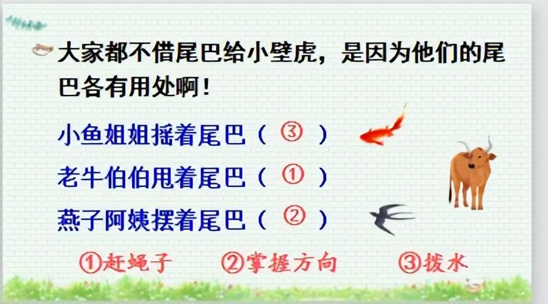 一年级下册语文壁虎借尾巴课件,小壁虎借尾巴一年级下册