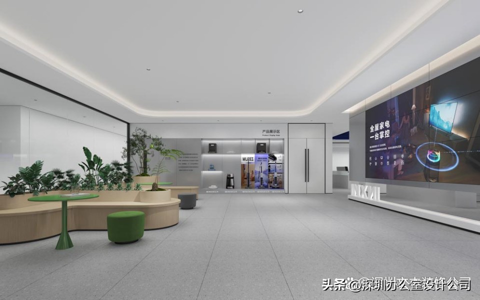 办公室装修设计效果图20平方,办公室装修设计创意图风格