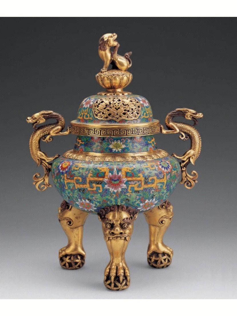 赏析清朝景泰蓝的历史与文化