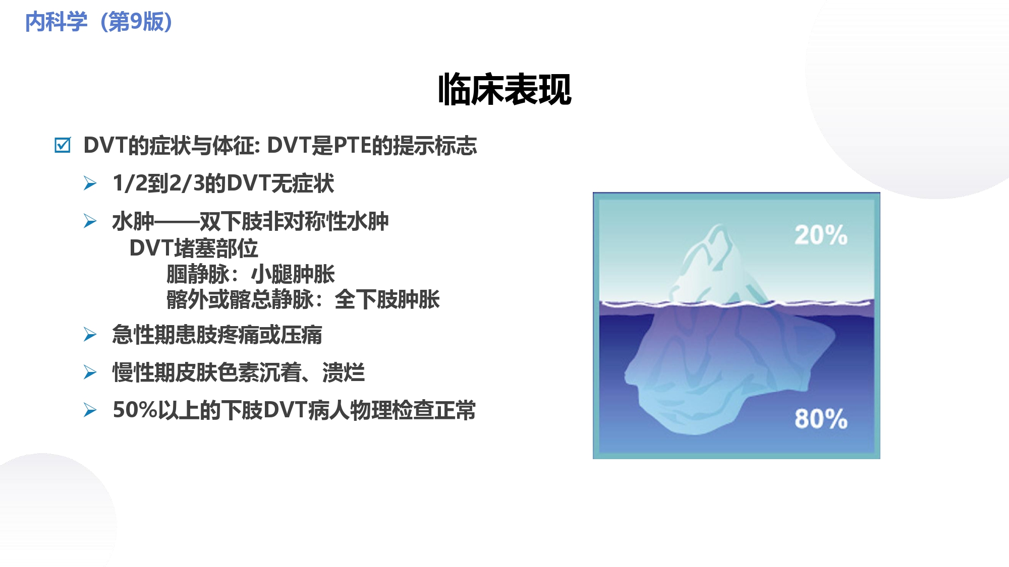 呼吸内科临床诊治精要,肺血栓栓塞症的病理生理