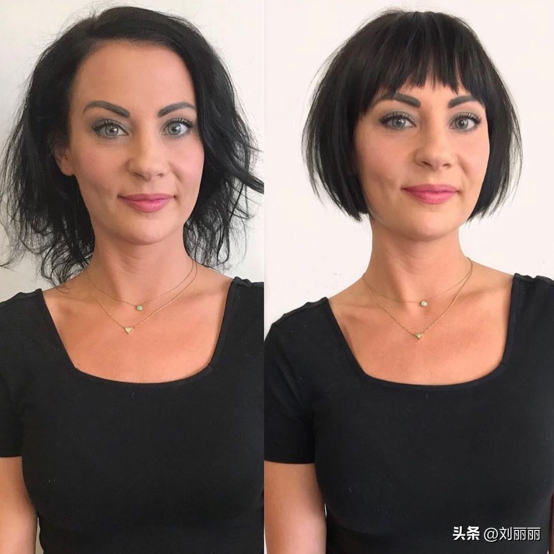 12-15岁学生适合的发型短发不挑脸,短发发型女2020流行发型30-40岁