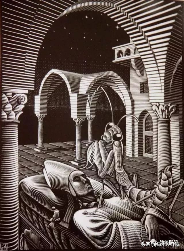 不可能的图形：插画家埃舍尔创造的那些脑洞大开的作品