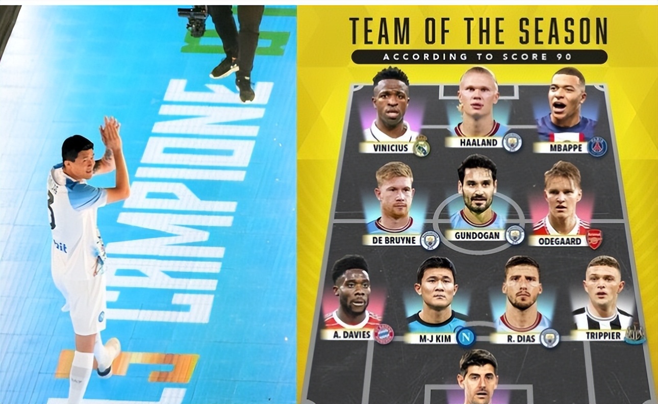 金民在被评价为欧洲最顶级的中后卫。