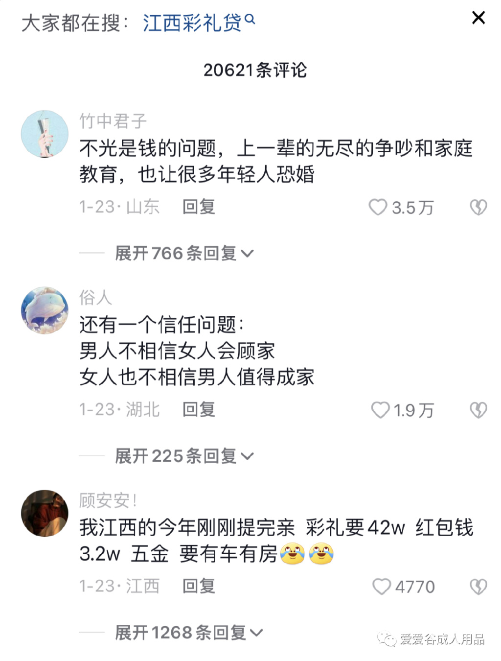 年轻人为什么不结婚了?*人用成品**却是爆火?