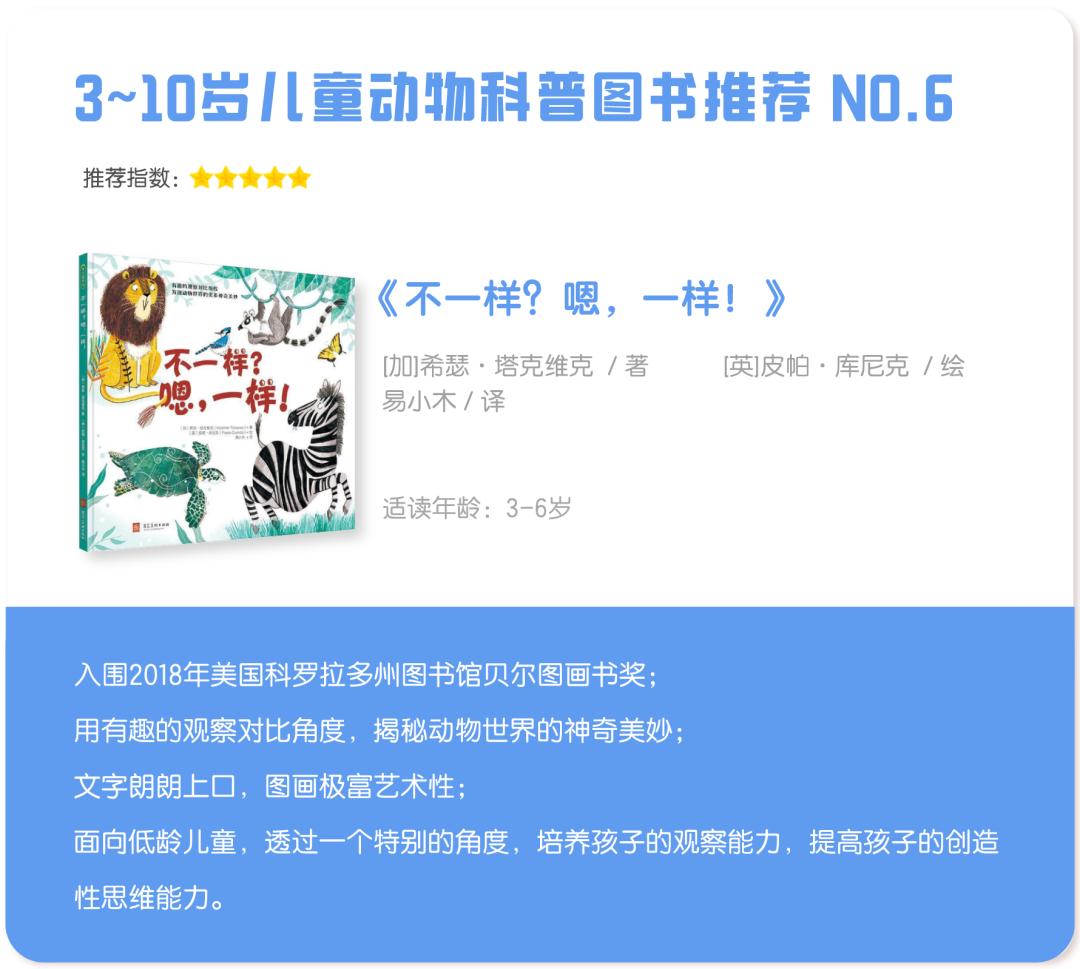 孩子被绘本吸引,动物类科普书有哪些