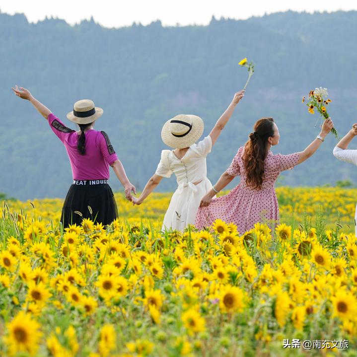 当南充美景遇上“多巴胺”这就是想象中夏天的样子！