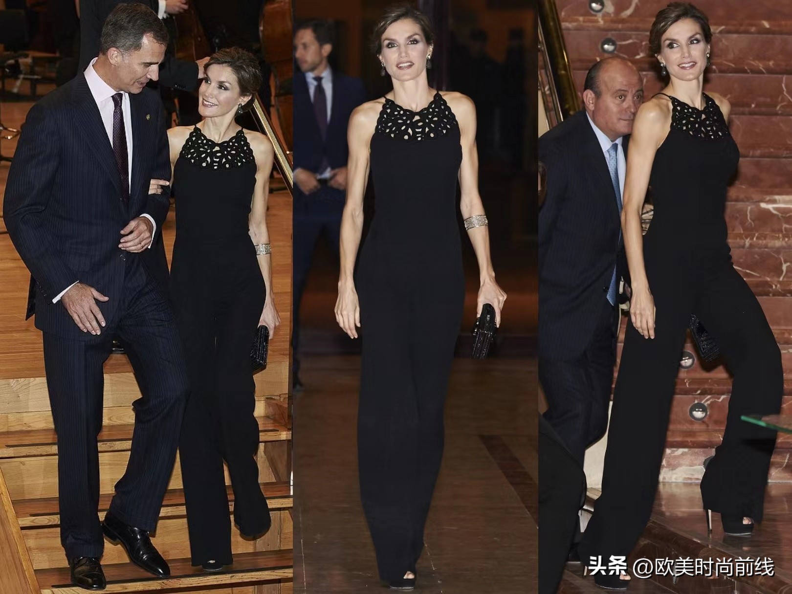 西班牙王后穿什么裤子好看,西班牙王后穿阔腿裤