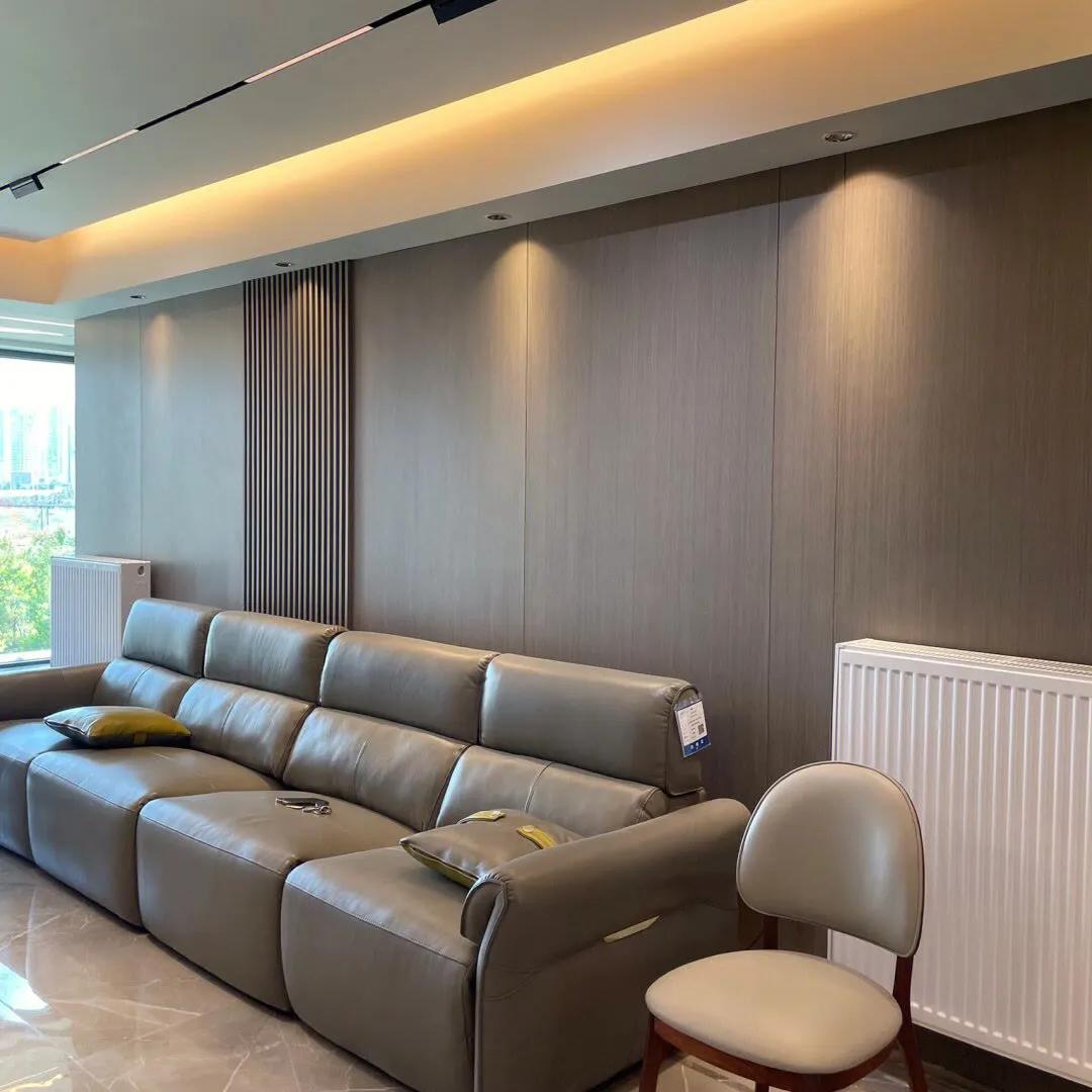 30平米木饰面门店装修效果图,2021木饰面板装修效果图