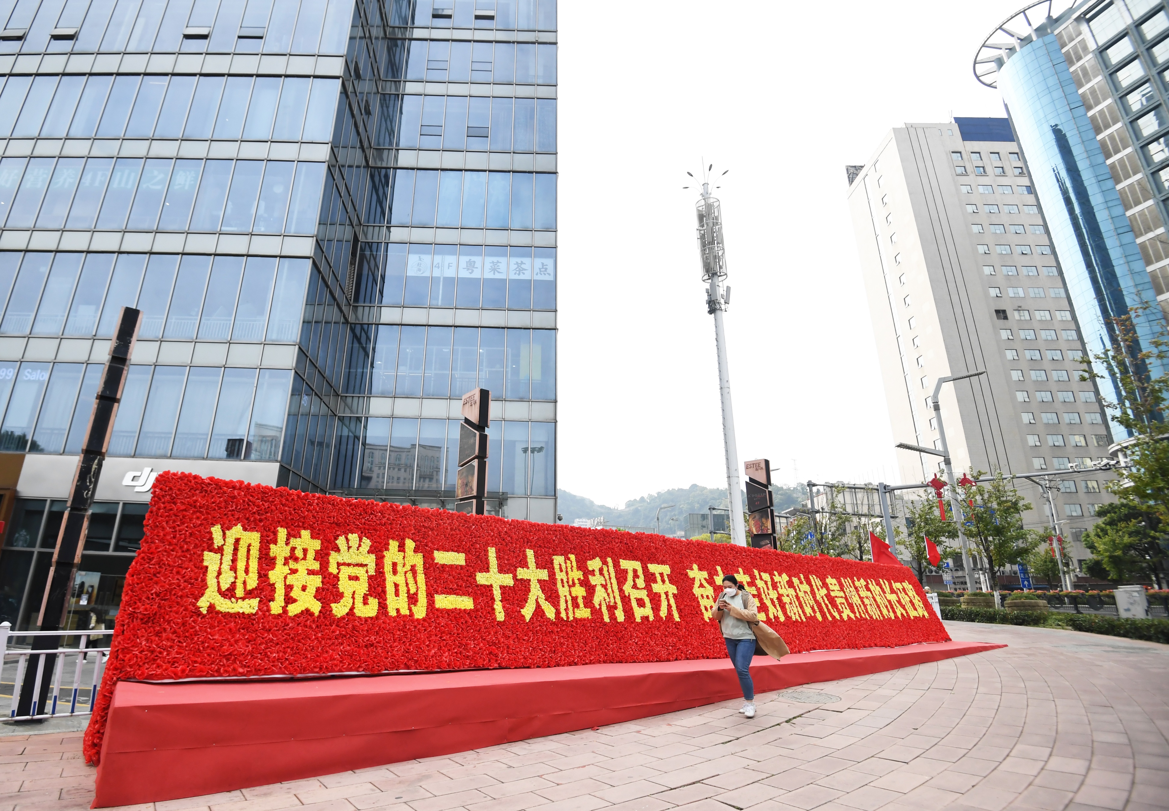 贵阳繁花写真,贵阳市张灯结彩