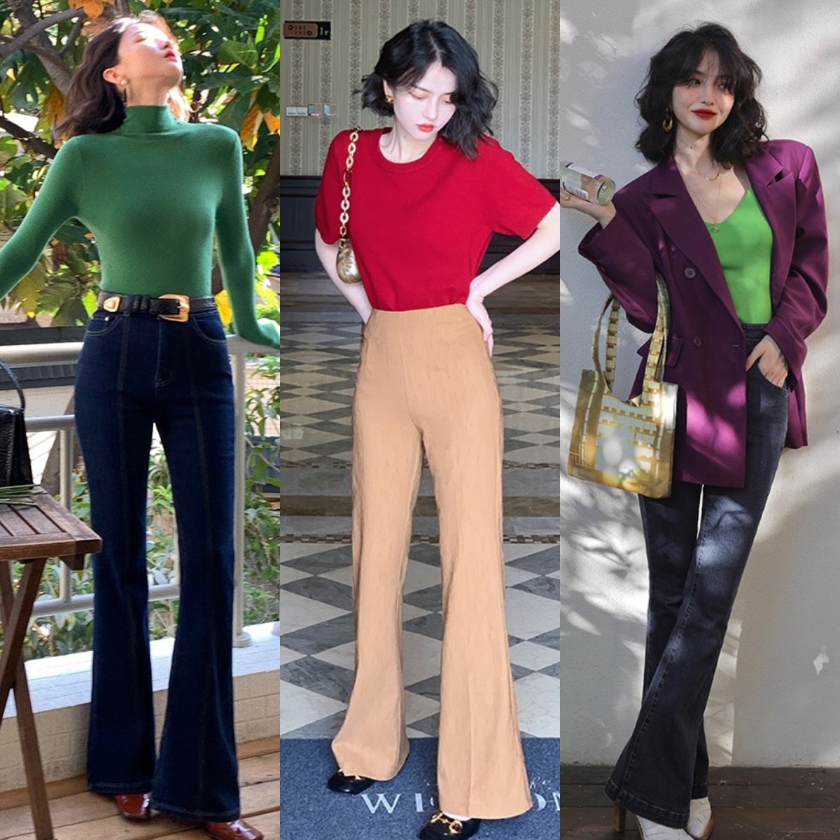 夏日穿这些裤子让你显瘦又显腿长,小个子显瘦显腿长裤子推荐