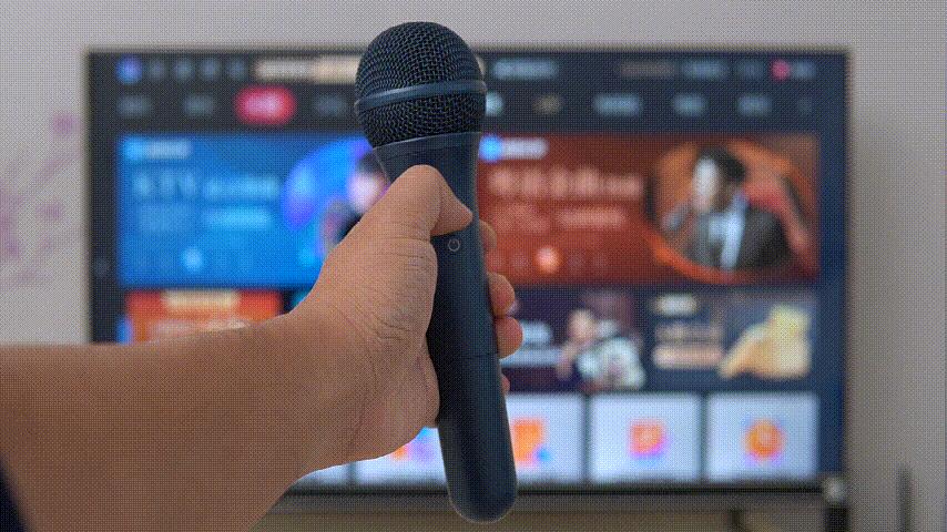 麦克风k歌之王,海信vidda电视k歌麦克风