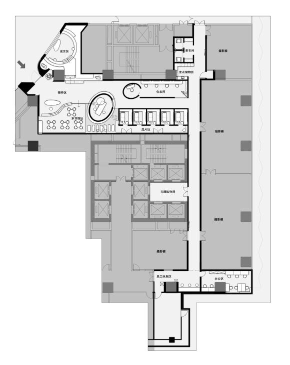 750m²光影流动空间，帆摄影重庆艺术体验馆|牛犇BEN