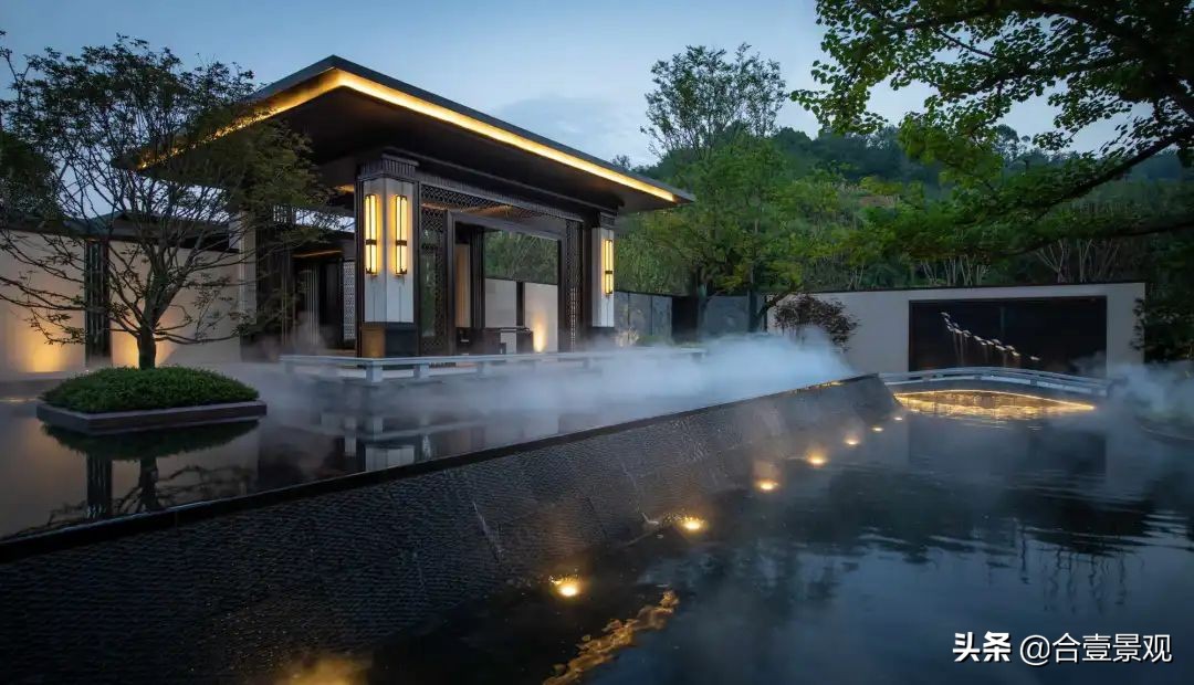 庭院设计带亭子,庭院设计木亭子