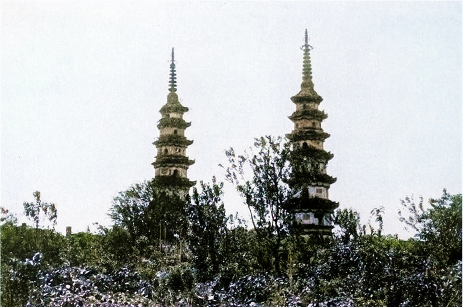 70年代的苏州古城,苏州是一座2500年的历史古城