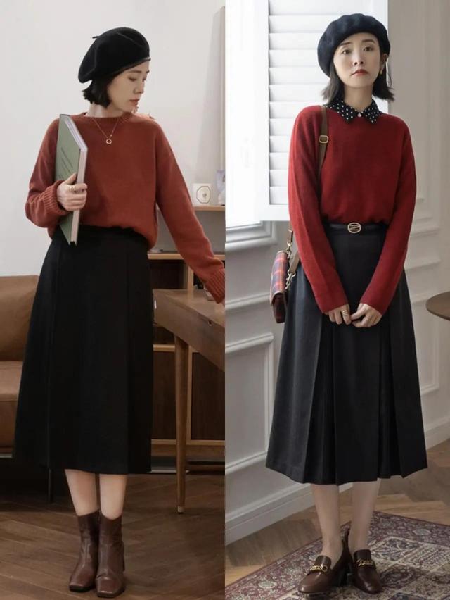 冬天穿“半身裙”，该如何搭配？这些穿搭技巧，教你穿出高级感