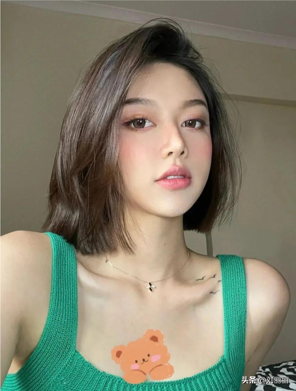 幼儿百变短发造型,百变短发新娘发型