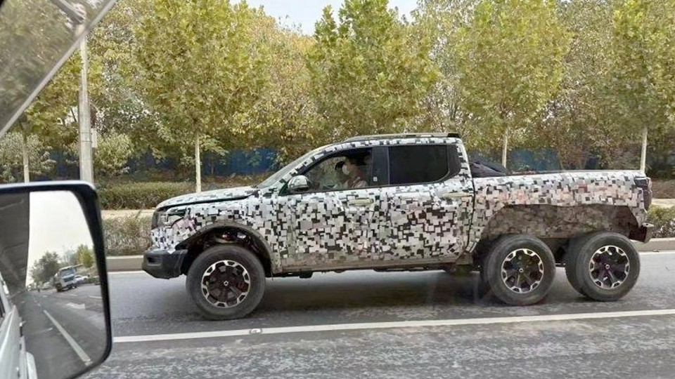 长城六驱越野车皮卡,全新长城皮卡