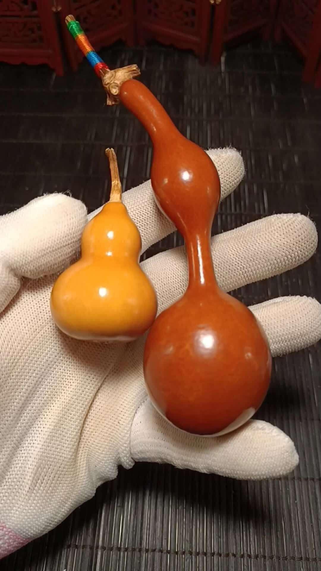 文玩葫芦和手捻葫芦,葫芦平时怎么盘玩保养