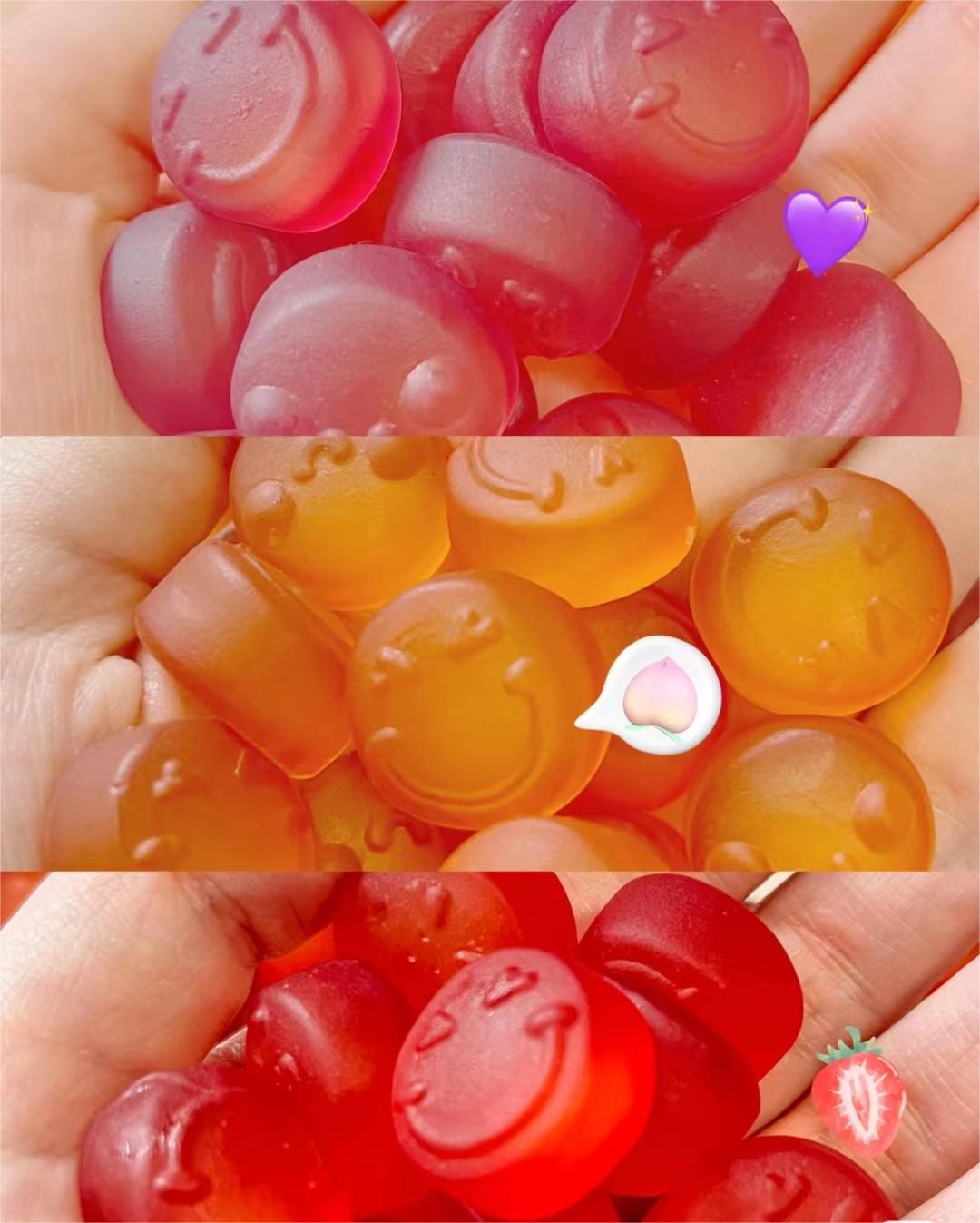 金丝猴爆浆果汁软糖,金丝猴白桃果汁软糖